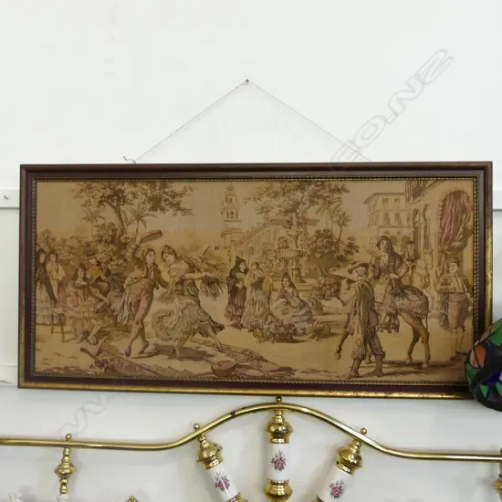 LARGE FRAMED TAPESTRY 455x1020mm