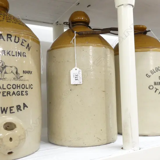 OLD STONE CROCK 'SIMMONDS & OSBORNE' H.320mm