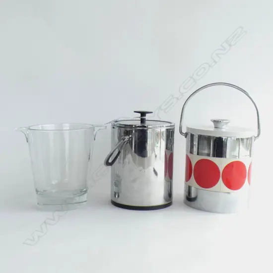 3 ICE BUCKETS H.190mm