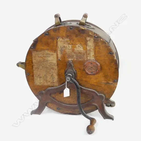 VINTAGE SPONG KNIFE SHARPENER DIA 370MM