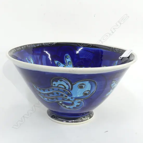 BROOKE CLUNIE CONICAL BOWL W.320mm x H.170mm