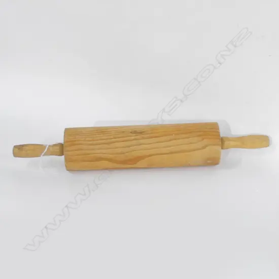 LARGE VINTAGE WOODEN ROLLING PIN L 580MM