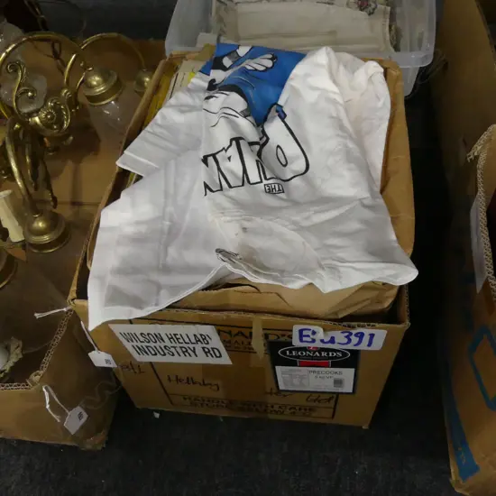 BOX LOT PHANTOM COMICS c.1960s + T SHIRT + PHANTOM POSTER