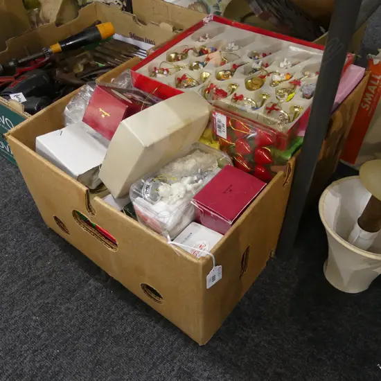 BOX ASST CHRISTMAS ORNAMENTS 
