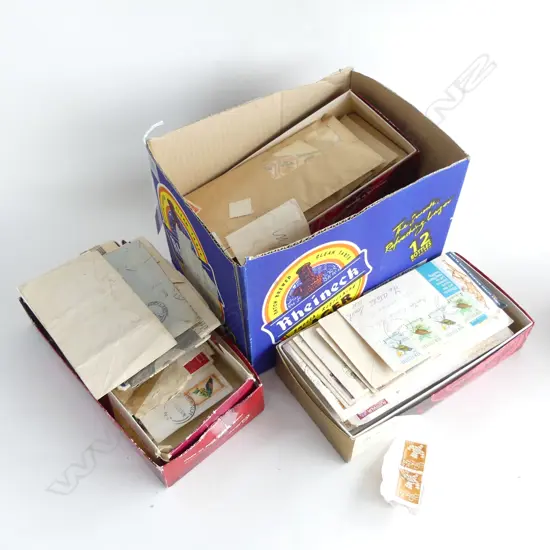 BOX LOT ASST. STAMPS 