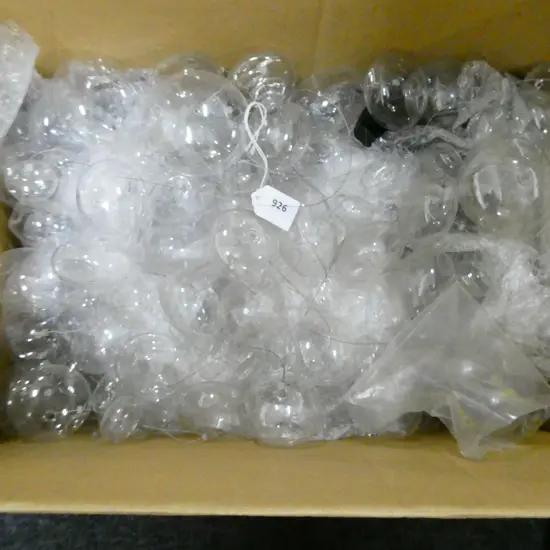 BOX HAND BLOWN GLASS DROP LIGHTS