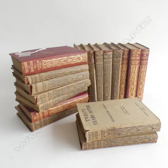 17 ALEXANDRE DUMAS NOVELS 