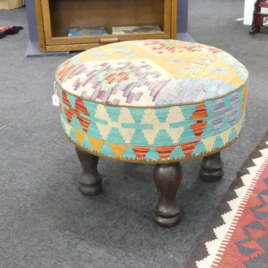 KELIM STOOL 600mm dia