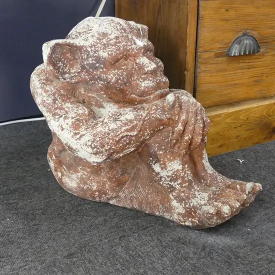 CONCRETE GARDEN GARGOYLE L.460mm