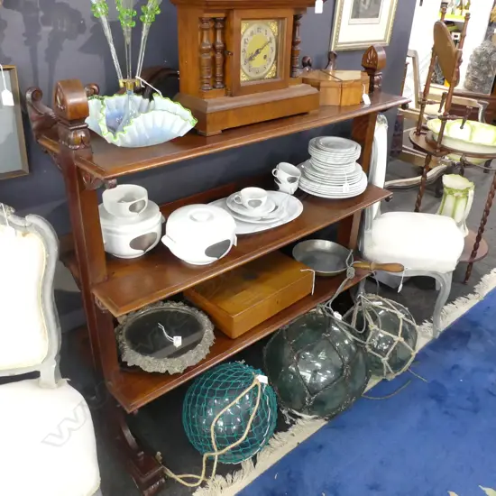 3 TIER VICTORIAN DUMB WAITER 1200x360x1205mm