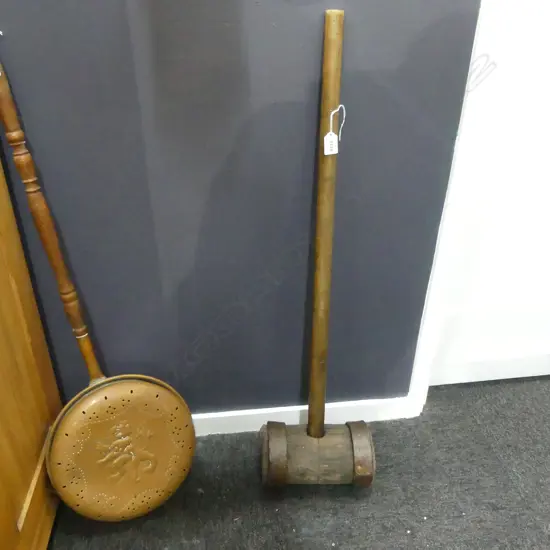 LG OLD WOODEN MALLET L 940MM