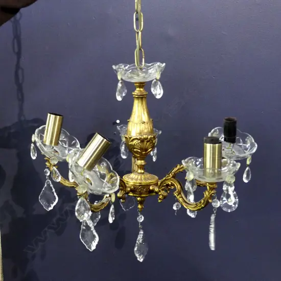5 ARM CHANDELIER 480mm dia
