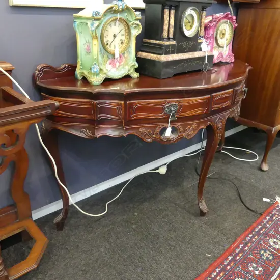 DEMILUNE HALL TABLE 1225x430x790mm