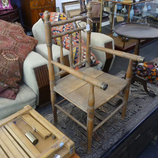 VINTAGE PINE CHILDS CHAIR 