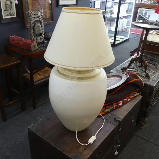 LARGE LAMP CERAMIC BASE H.770mm