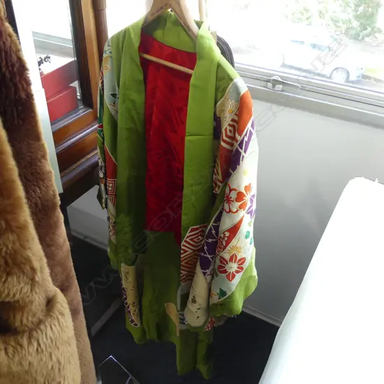 LIME GREEN KIMONO JACKET