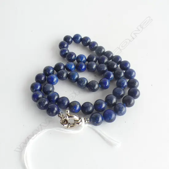 LAPIS LAZULI BEAD NECKLACE