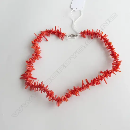 CORAL BRANCH NECKLACE