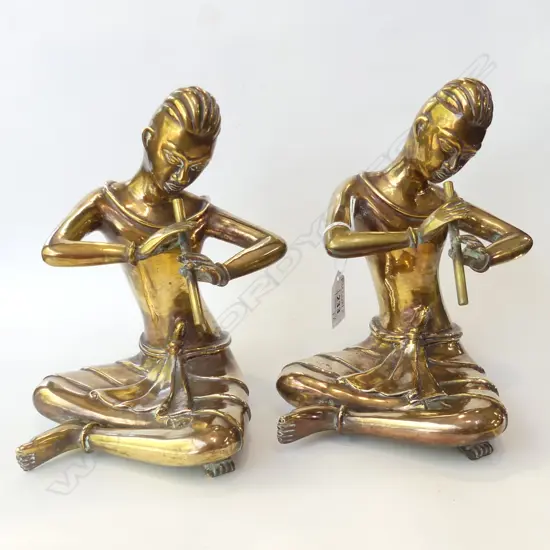 PR BRASS FLUTE PLAYERS H.240mm