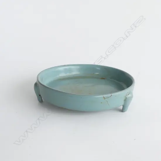 SONG DYNASTY  STYLE 3 FOOTED DISH  DIA 128MM