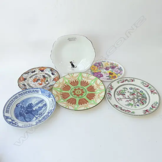A SELECTION OF 6 PLATES ROYAL DOULTON JOHNSON BROS. ETC