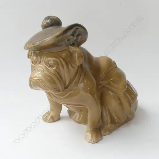 ROYAL DOULTON BULL DOG.  REPAIRED