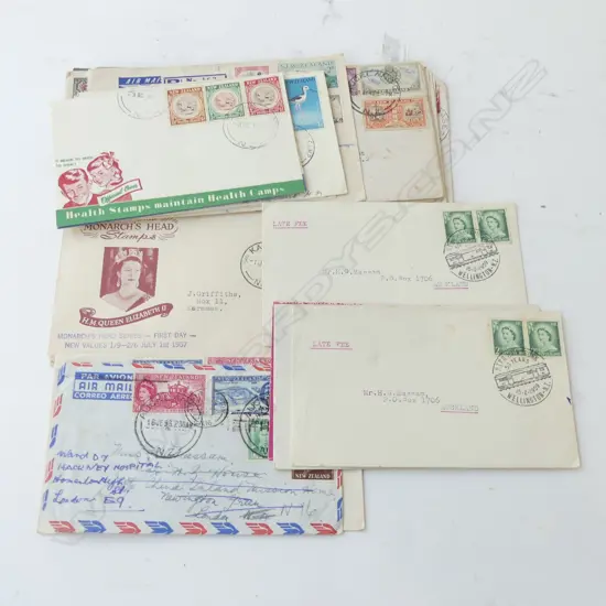 INTERESTING COLLECTION OF APPROX. 25 FIRST DAY COVERS PRE-1960