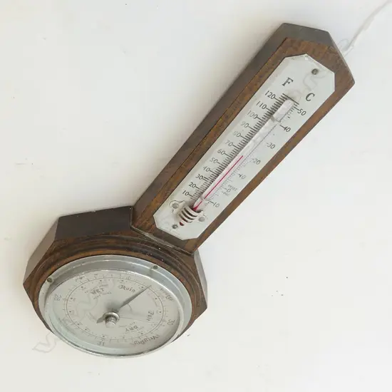 ENGLISH WALL BAROMETER H. 320mm