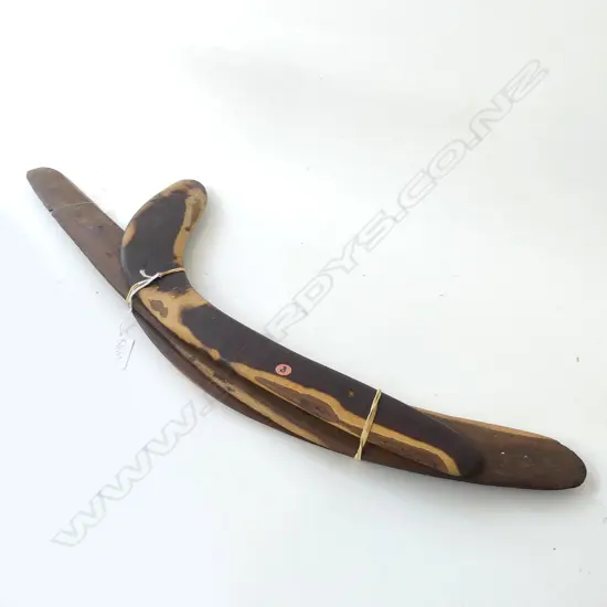 THREE HARDWOOD ABORIGINAL BOOMERANG AUSTRALIA