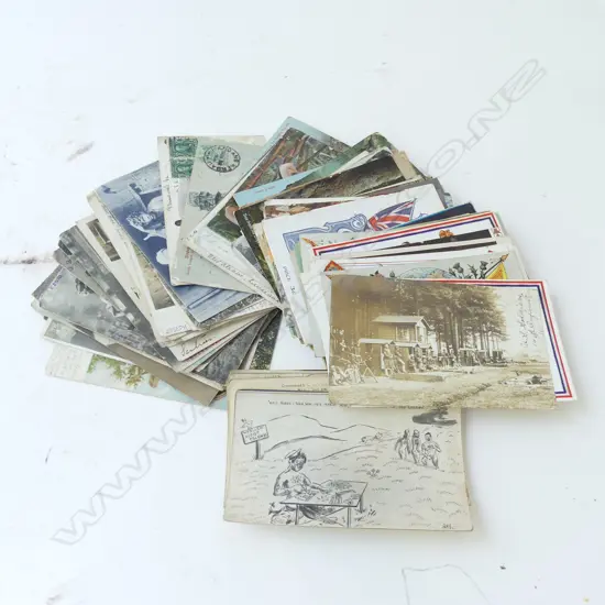 LOT OF OLD POSTCARDS