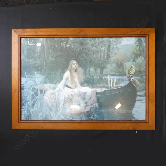 PRINT; THE LADY OF THE SHALOTT 600x900mm