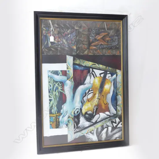 LGE MIXED MEDIA ARTWORK 820x540mm