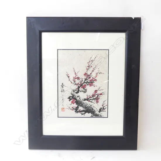 ORIENTAL PAINTING BLOSSOM 330x230mm