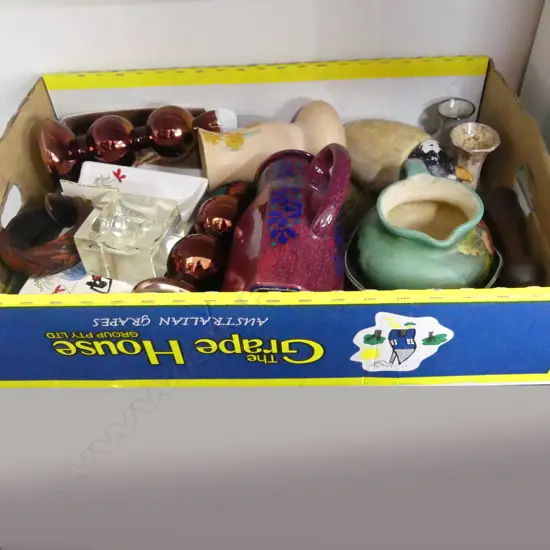 BOX LOT ASST. CERAMICS