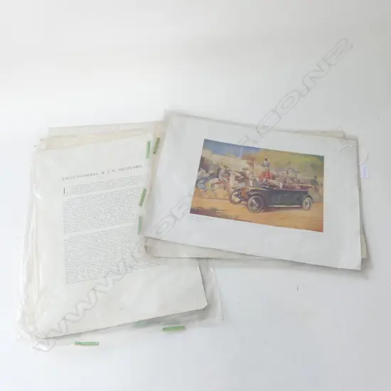 SEVEN PRINTS INCL. SOUTHERN AFRICAN MILITARY