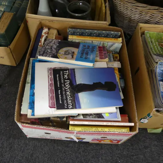 BOX LOT BOOKS. NZ MĀORI INTEREST.