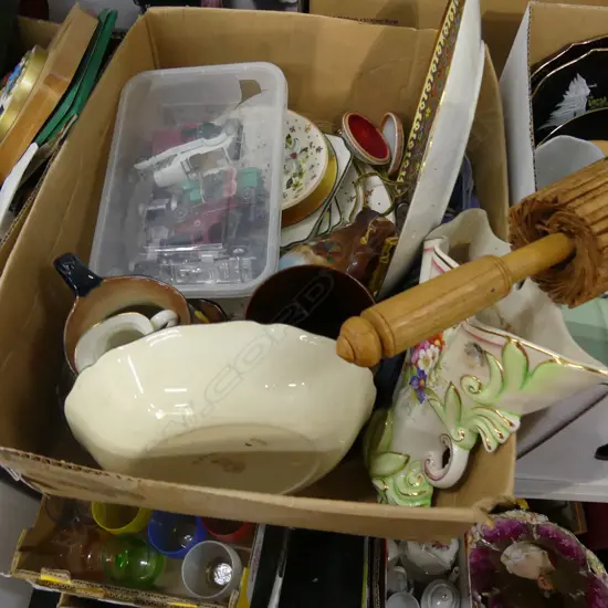 BOX LOT ASST. CHINA. TUNSTALL ETC