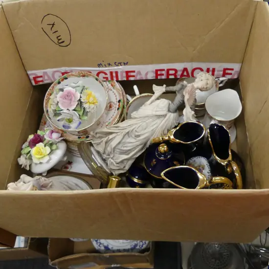 BOX LOT OF CHINA