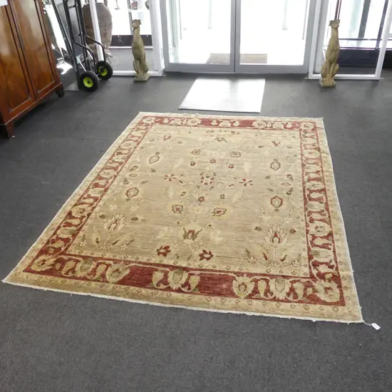 LGE HAND KNOTTED CHOBI CARPET PALE TONES 2500x1950mm