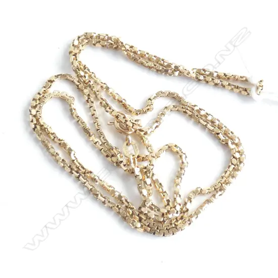 14 CT GOLD NECKLACE 8.8 GRAMS