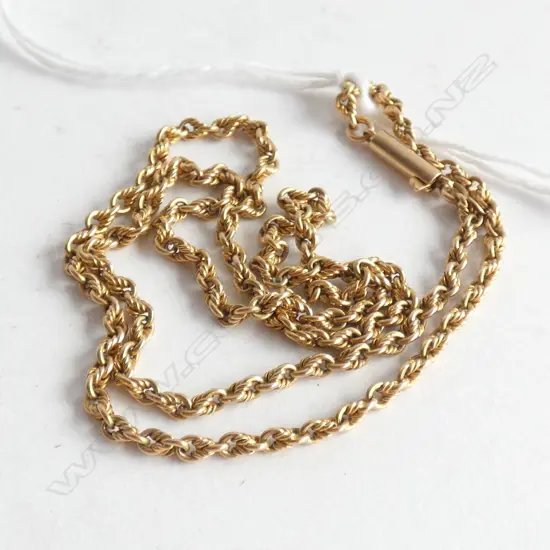 15CT GOLD CHAIN  6.88gm