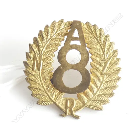 NZ REINFORCEMENT BADGE A8. 