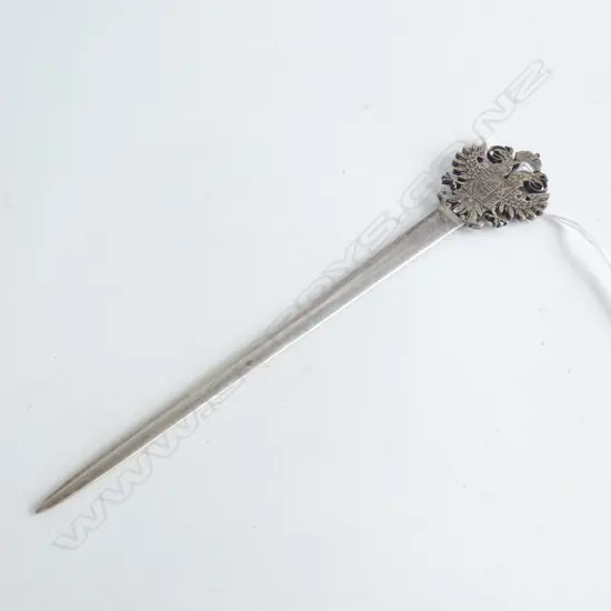 800 SILVER LETTER OPENER 27.5 GRAMS