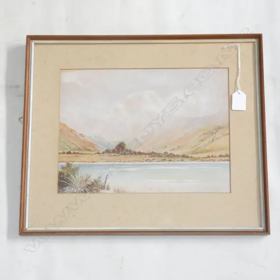 JAN FARQUHAR W/C 'LAKE HAWEA N.Z' 220 X 300mm