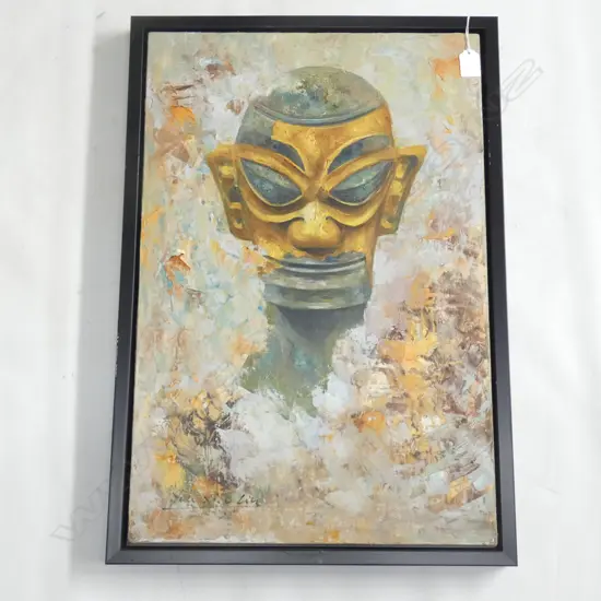 游晓林 / Xiaolin You OIL PIANTING 'SILK ROOTS-THE CALL OF BRONZE'