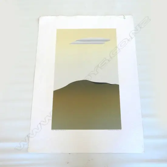MALCOLM WARR 21/65 'CLOUD AND DUNE' PRINT...