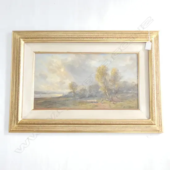 HECTOR CHALMERS(1849-1943) OIL SCOTTISH LANDSCAPE