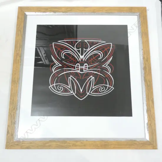 OTIS FRIZZELL 'HERO TIKI' SCREENPRINT 630mm sq