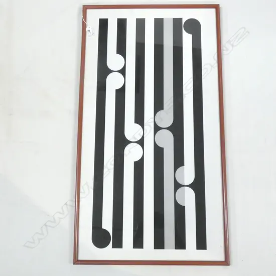 ABSTRACT IN MANNER OF G. WALTERS 350x740mm