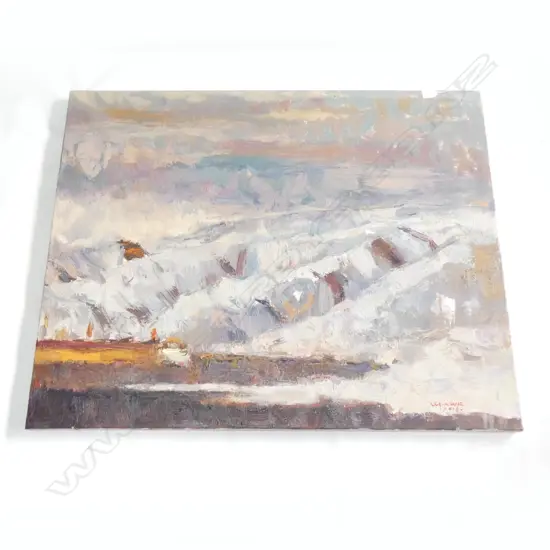 JIAWEI LIU OIL PAINTING 'MOOD' 800 X 1000mm